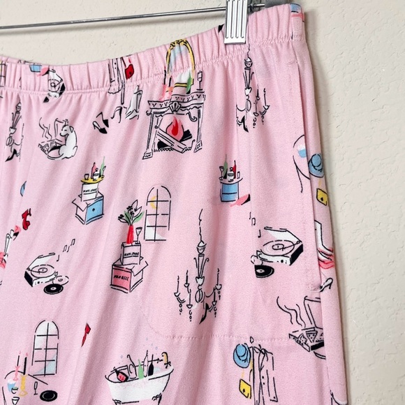 Kate Spade Housewarming Pink Cropped 2 Piece
Pajama Set XL - Picture 8 of 11